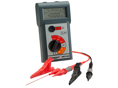 Digital-Analogue Insulation and continuity testers MIT230
